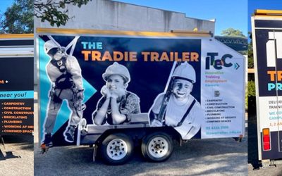 THE TRADIE TRAILER IS LOOKING FRESH